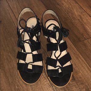 Dune London stroppy block heel sandals!